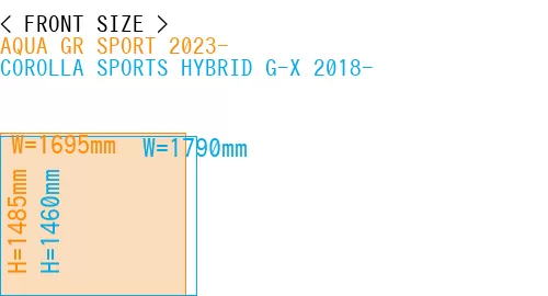 #AQUA GR SPORT 2023- + COROLLA SPORTS HYBRID G-X 2018-